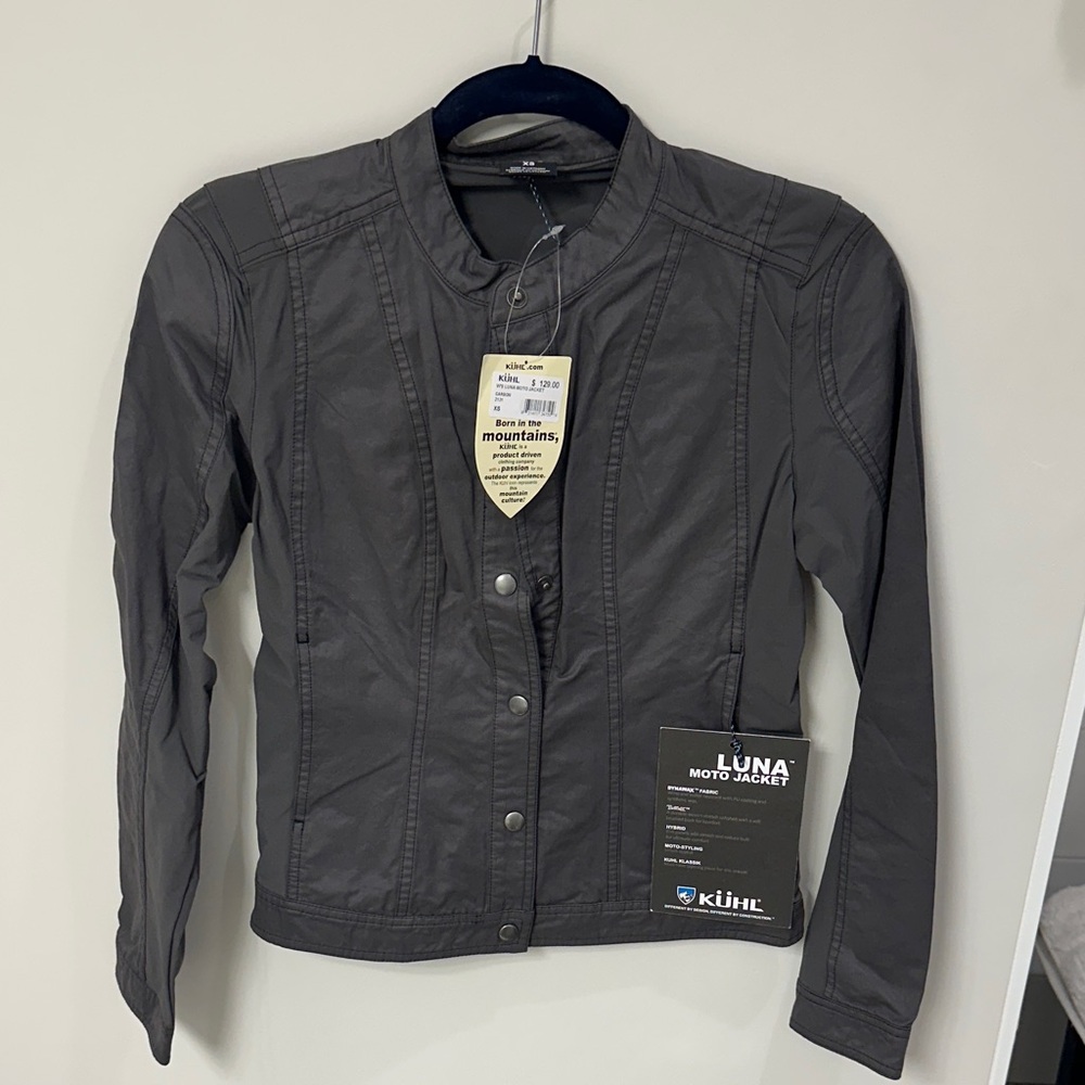Kuhl Women's Luna Moto Jacket - Charcoal